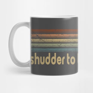 Shudder To Think Cassette Stripes Mug